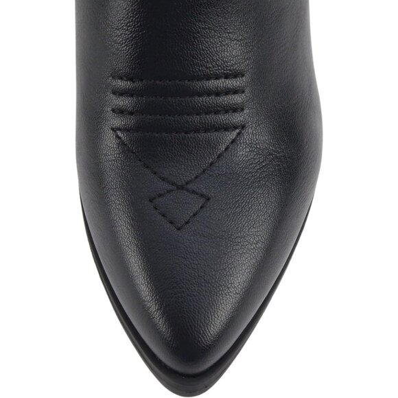 Blazing Ankle Boot Women Black Pointe Toe Camouflage - Picture 6 of 6